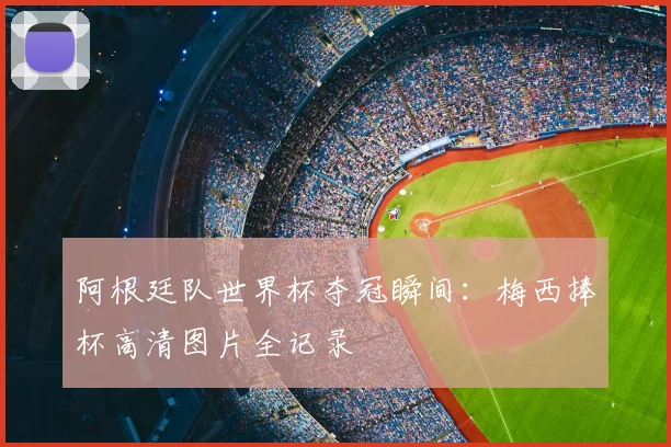 阿根廷队世界杯夺冠瞬间：梅西捧杯高清图片全记录